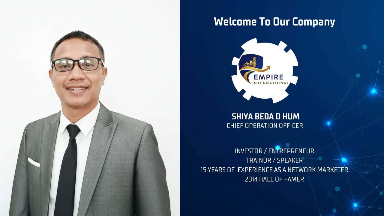 Shiya Beda D HUM - Chief Operation Officer